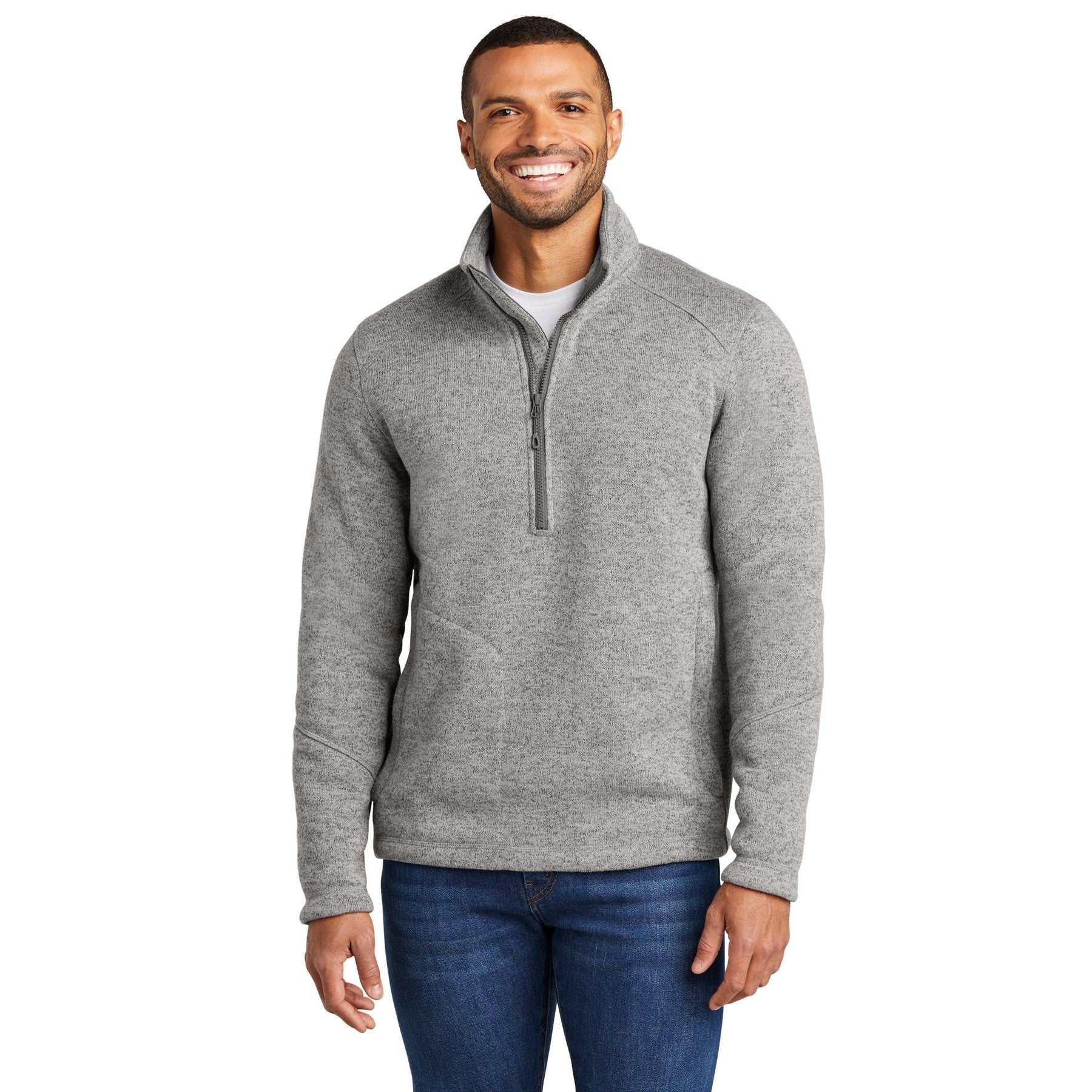 Port Authority-Port Authority® Arc Sweater Fleece 1/4-Zip F426-MedTech-2